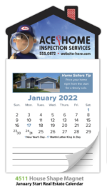 Calendar Tear Off - House