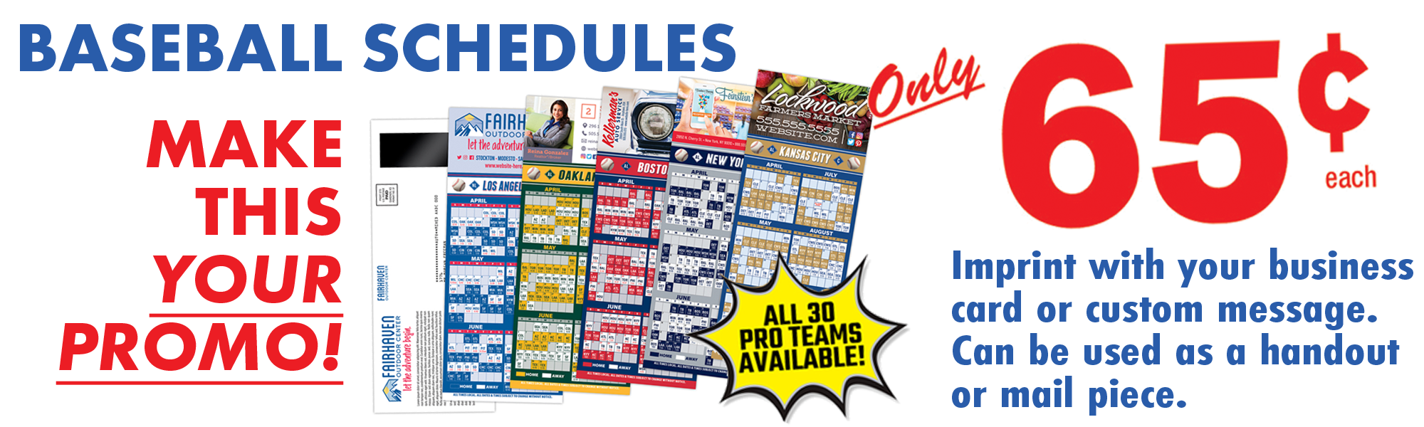 2026 Baseball Schedule Ad